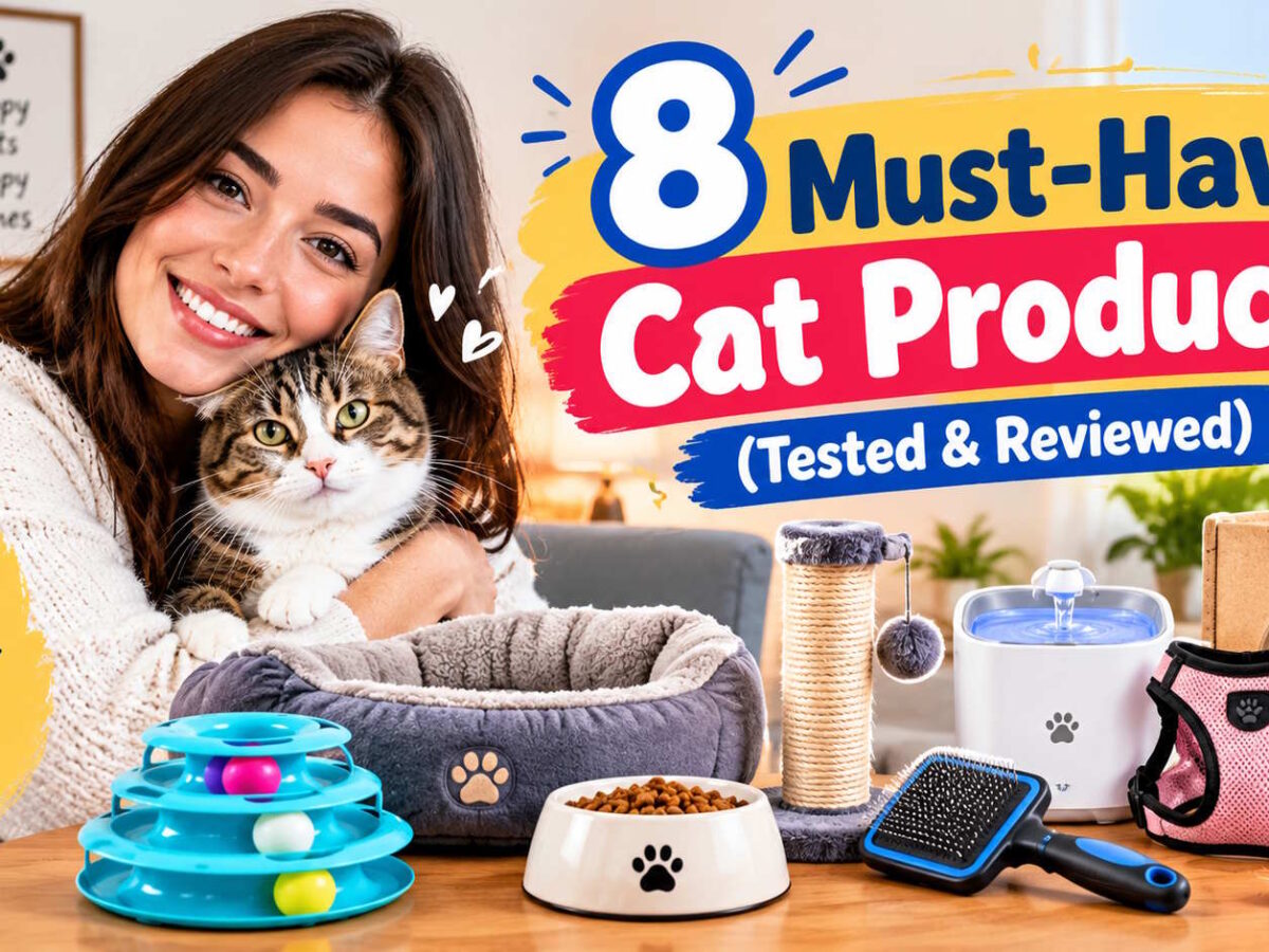 8 Must-Have Cat Products