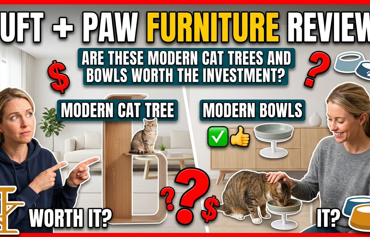 Are These Modern Cat Trees and Bowls Worth the Investment