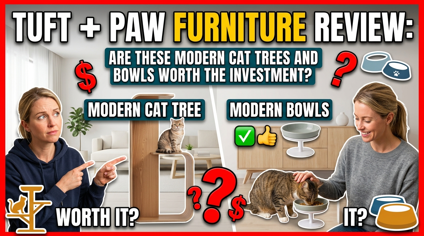 Are These Modern Cat Trees and Bowls Worth the Investment