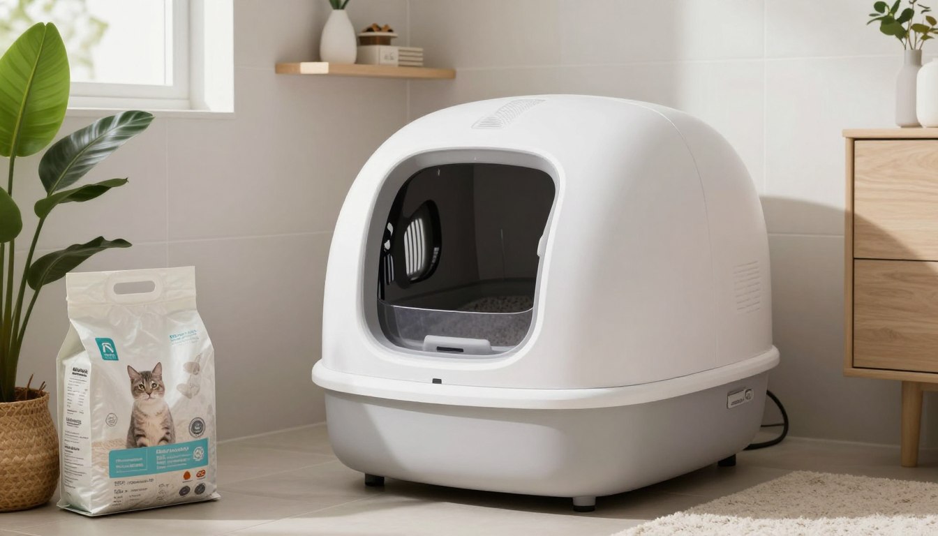 automatic litter box